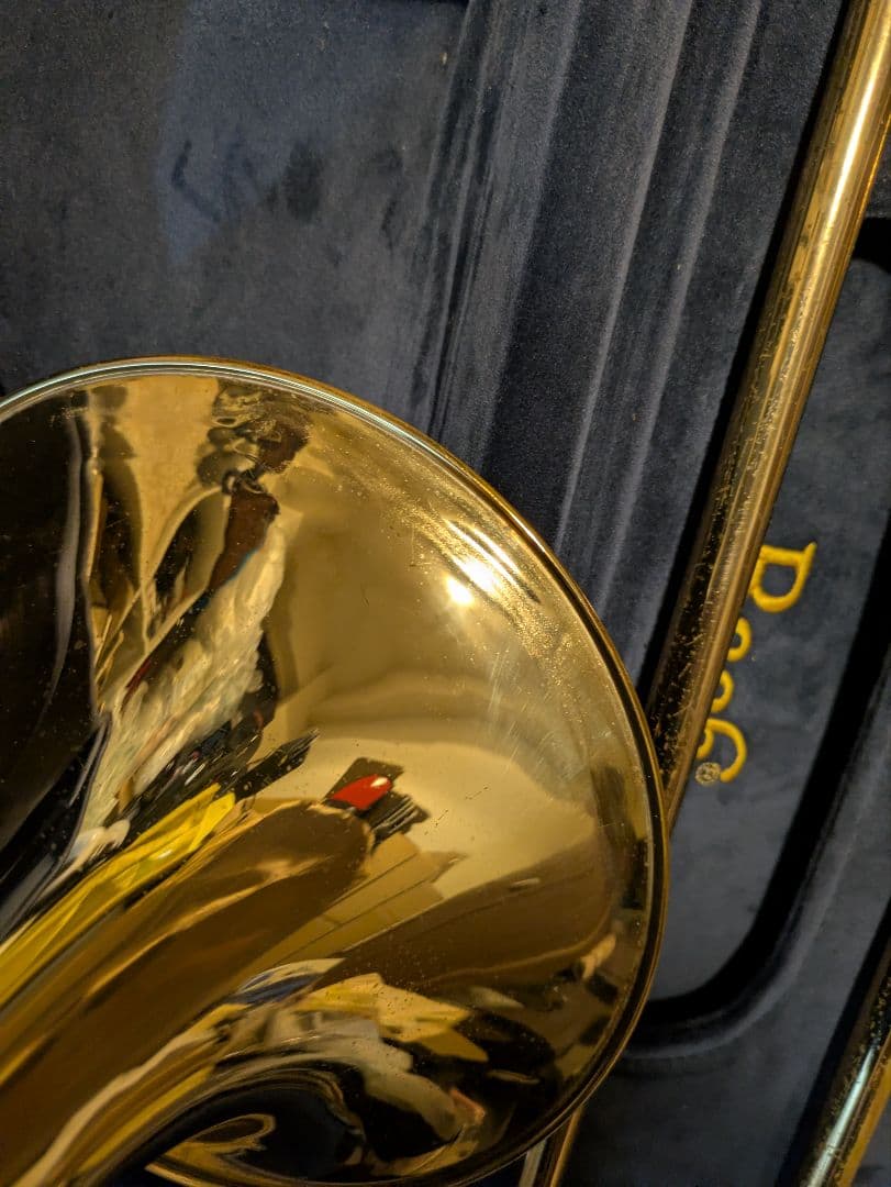 Bach 42BO テナーバストロンボーン ゴールドブラスベル