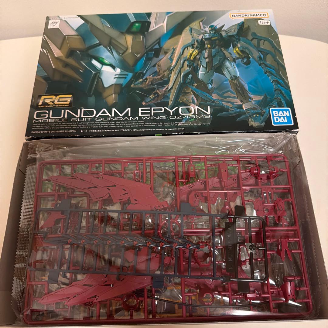 バンダイ　ガンプラ　RG エピオン　トールギスI I セット　未組み立て