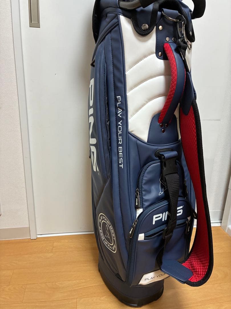 PING キャディバッグ ネイビー ゴルフバッグ