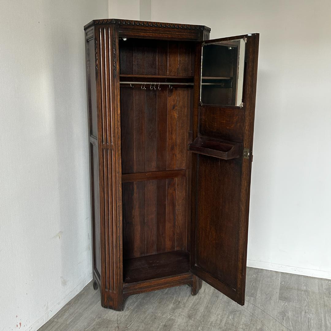 イギリス アンティーク家具 ホールローブ ワードローブ 1930年頃 758A