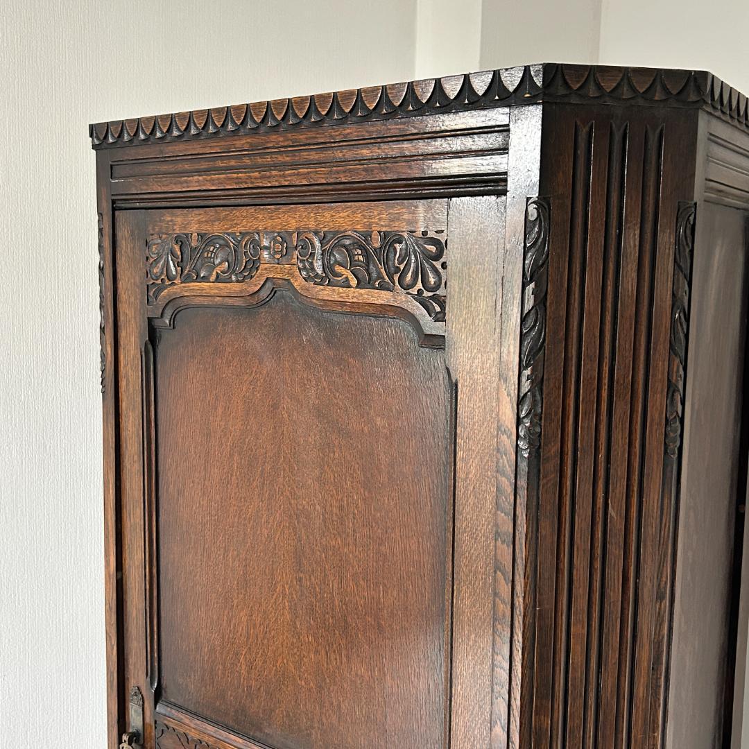 イギリス アンティーク家具 ホールローブ ワードローブ 1930年頃 758A