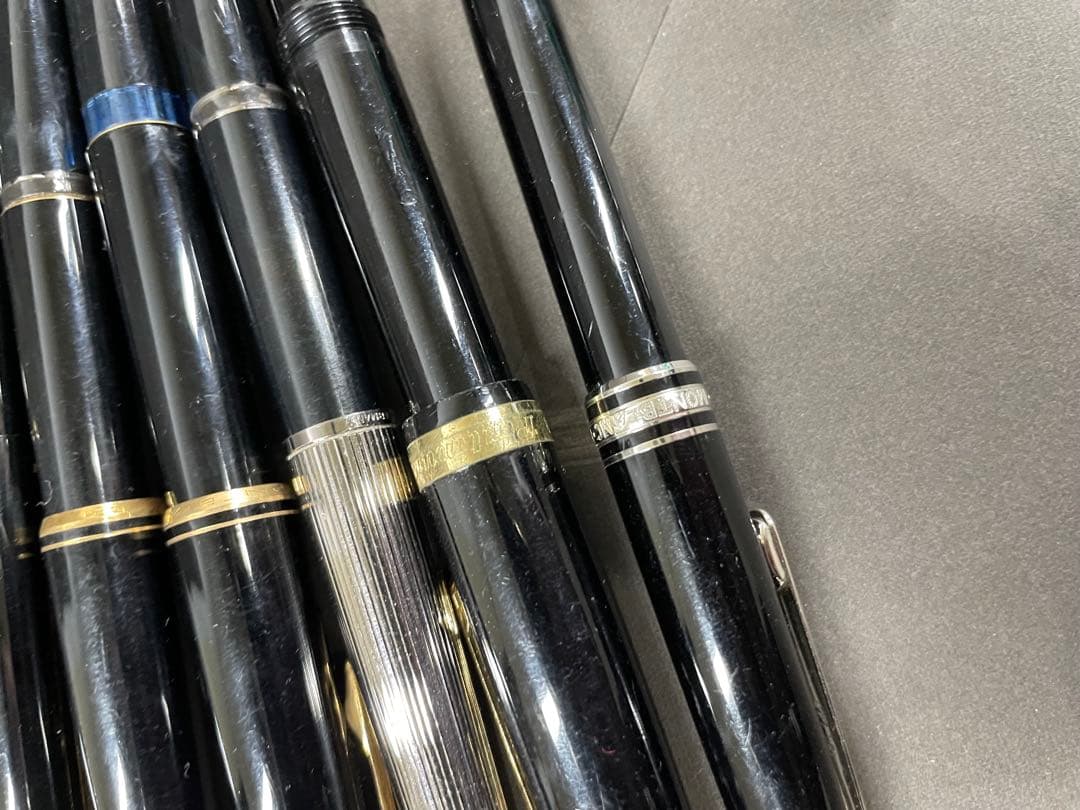 18K 14Kモンブラン ペリカンPLOTO 万年筆 SV925ボールペン 大量