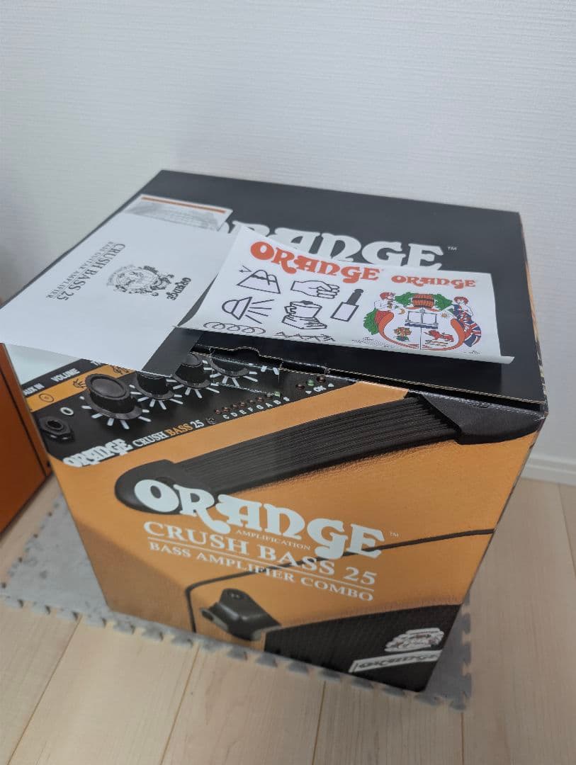 Orange Crush Bass 25ワットベースアンプコンボ