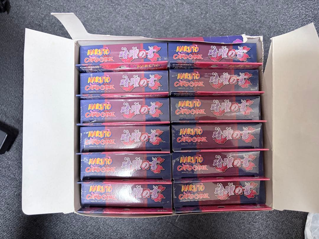 希少　未開封　ナルト　カードゲーム　巻ノ十五　暗躍の書　1ボックス　12個入り