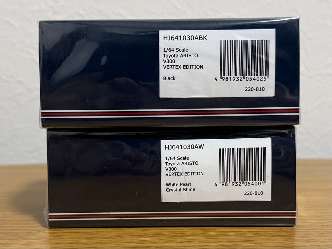 新品未開封 トヨタ アリスト V300 1/64 ARISTO ホビージャパン