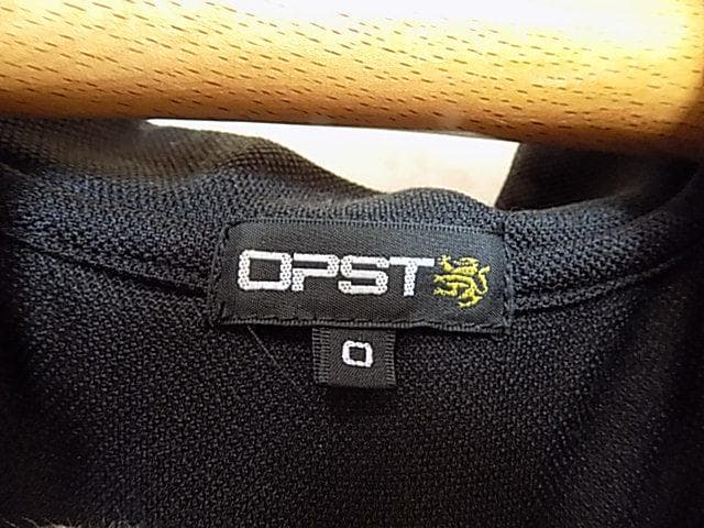 63190  OPST ポロシャツ　黒　サイズO