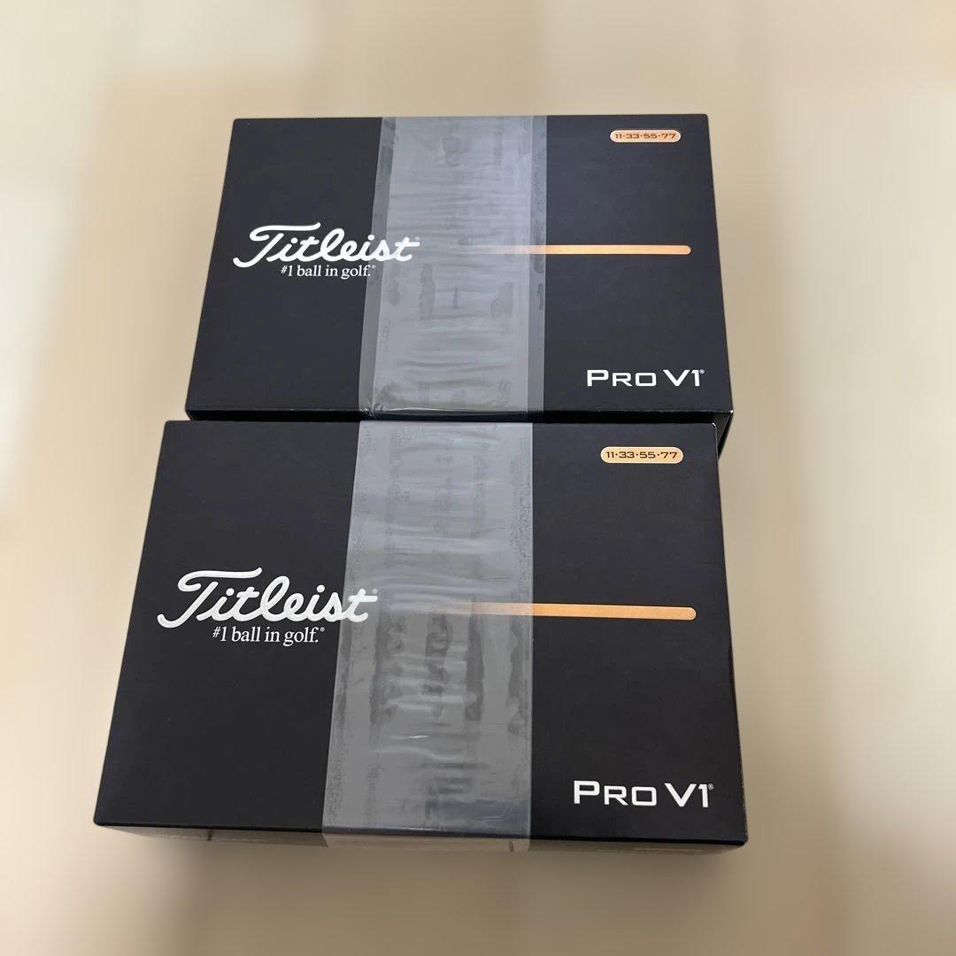 新品2ダース　タイトリスト　ゴルフボール　2025年製