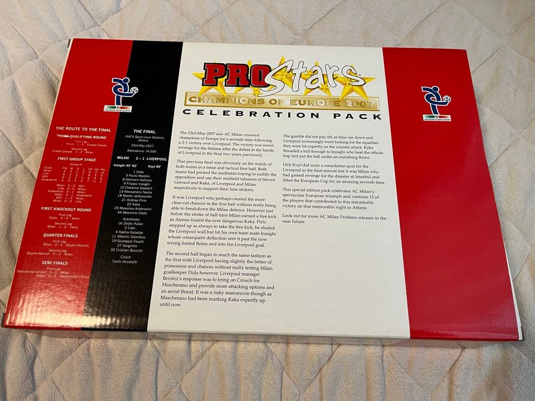 コリンシアン　プロスターズ　ACミランセット 2007 CLチャンピオン