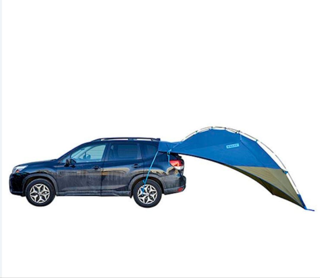 KELTY カーサイドタープ アウトドア キャンプ ケルティ 青/緑