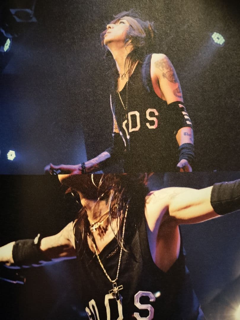 清春 着用STAMPD LA メッシュタンクトップ