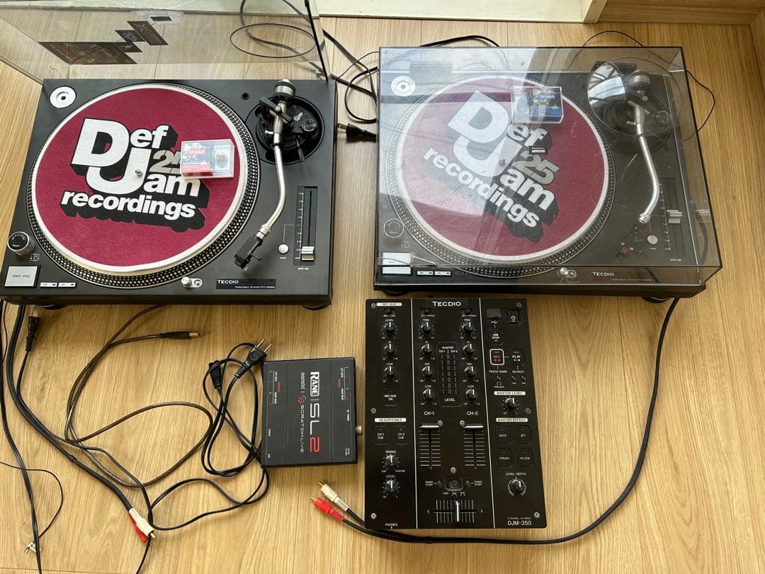 Technics SL-1200MK5 2台＋DJM-350＋SL2＋替針