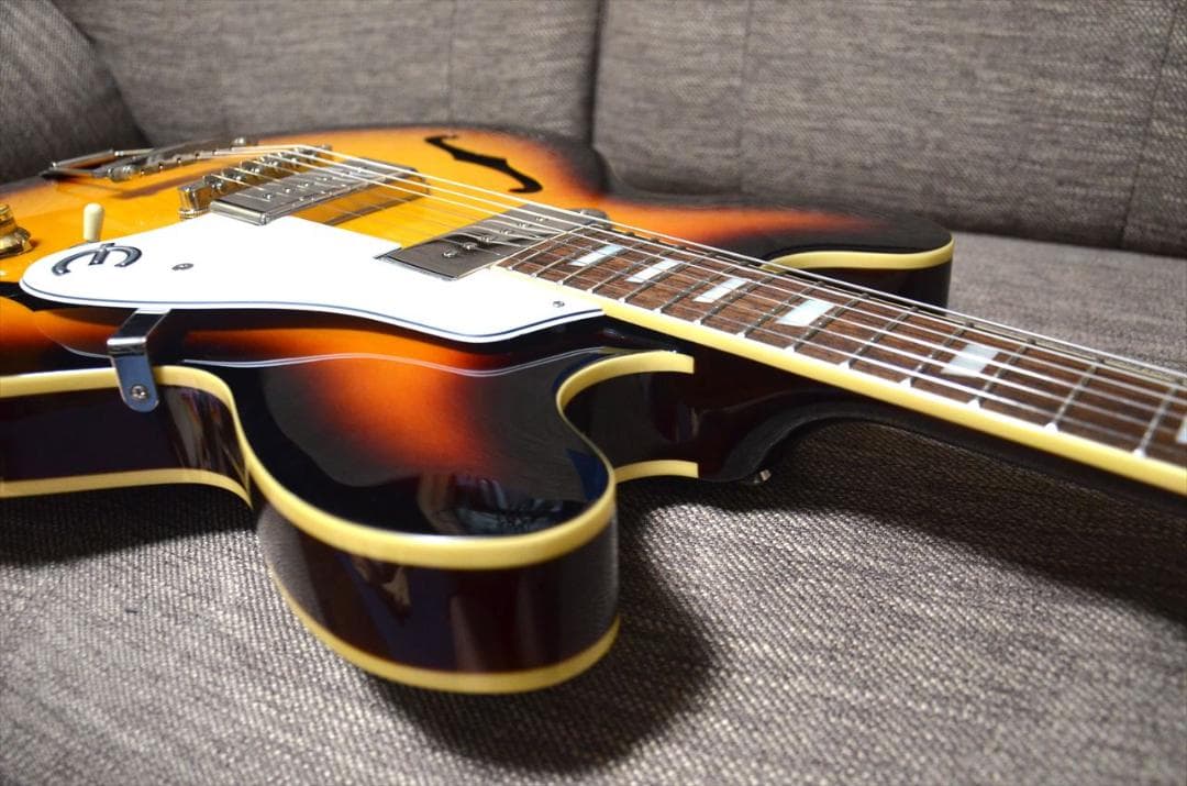 【週末限定】Epiphone Casino フルアコ 美品ほぼ新品・ギグバッグ付