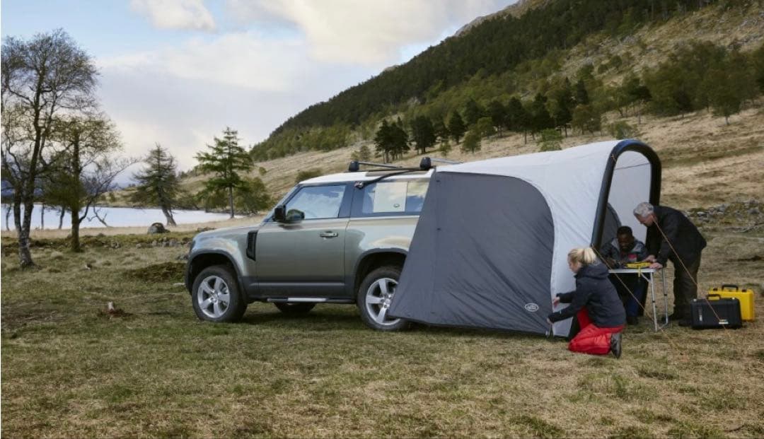 ランドローバー・ディフェンダー用テント　*純正/未使用