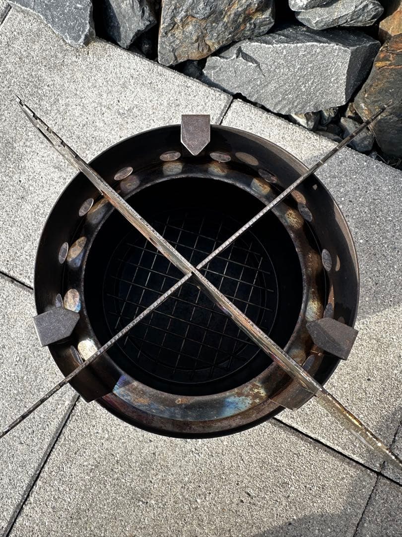 ソロストーブ　キャンプファイヤー　ペレット用ロストル&五徳セット