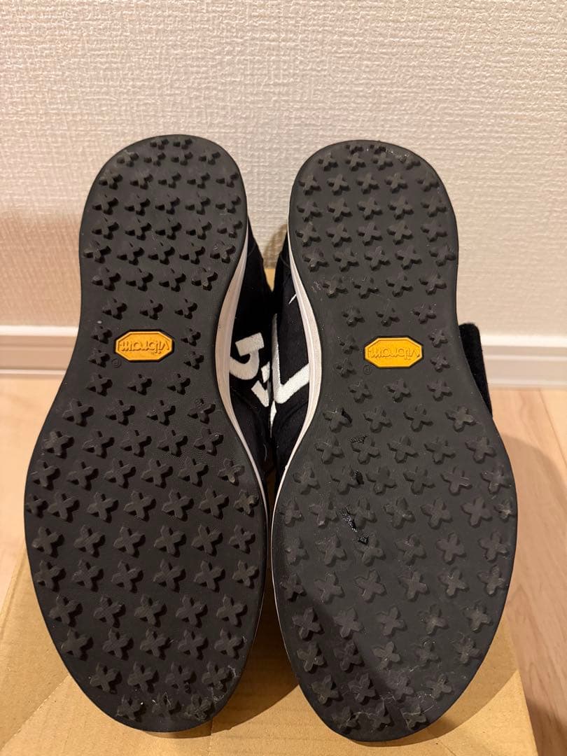 Russluno ラッセルノ　スエード ブラック シューズ　26cm