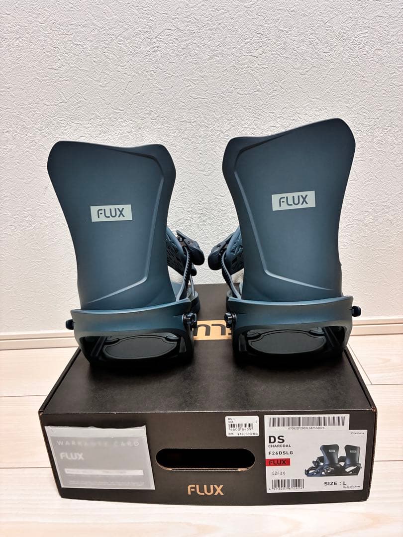 25-26 FLUX DS ビンディング Lサイズ CHARCOAL