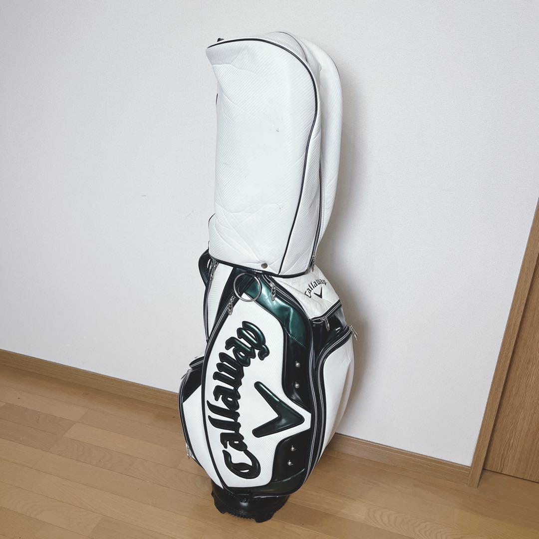 K195 Callaway SPORT キャディバッグ ホワイトグリーン