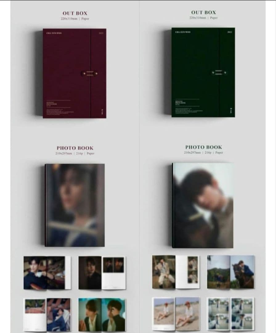 【新品未開封】ASTRO チャウヌ 2023 写真集 フォトブック LA