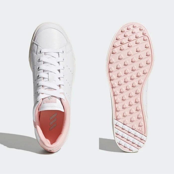 25cm アディダス ゴルフ アディクロス クラシック ゴルフシューズ 白