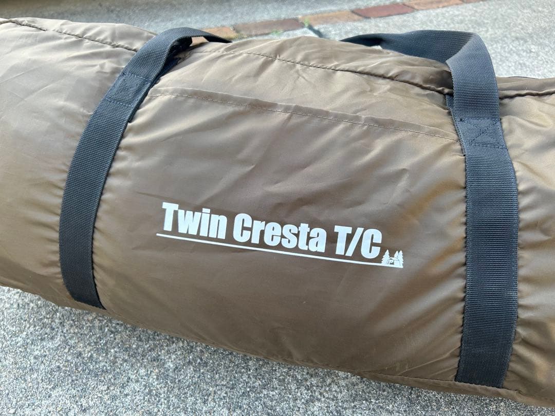 美品！Twin Cresta T/C キャンプテント　フルセット