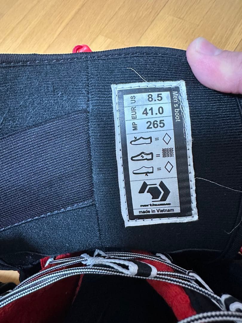 Northwave スノーボードブーツ 黒/赤