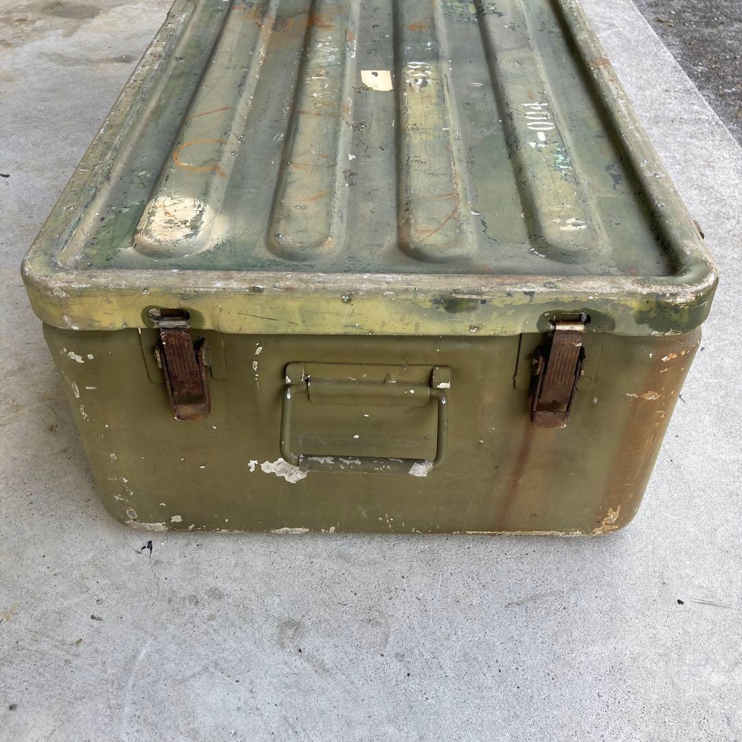 米軍　アルミコンテナ