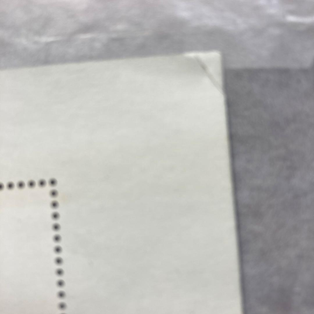 中国切手T28M 奔馬小型シート　状態難有