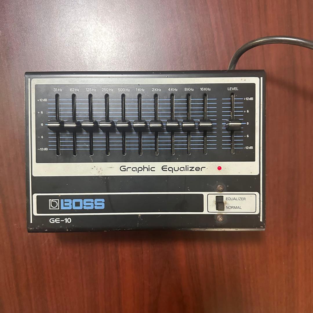 BOSS(Roland製) GE-10 ビンテージ　グラフィックイコライザー
