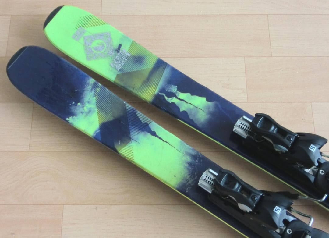 ■■送料無料■サロモン■Q85■フリースキー■167cm■調整ビン付■メンテ付■