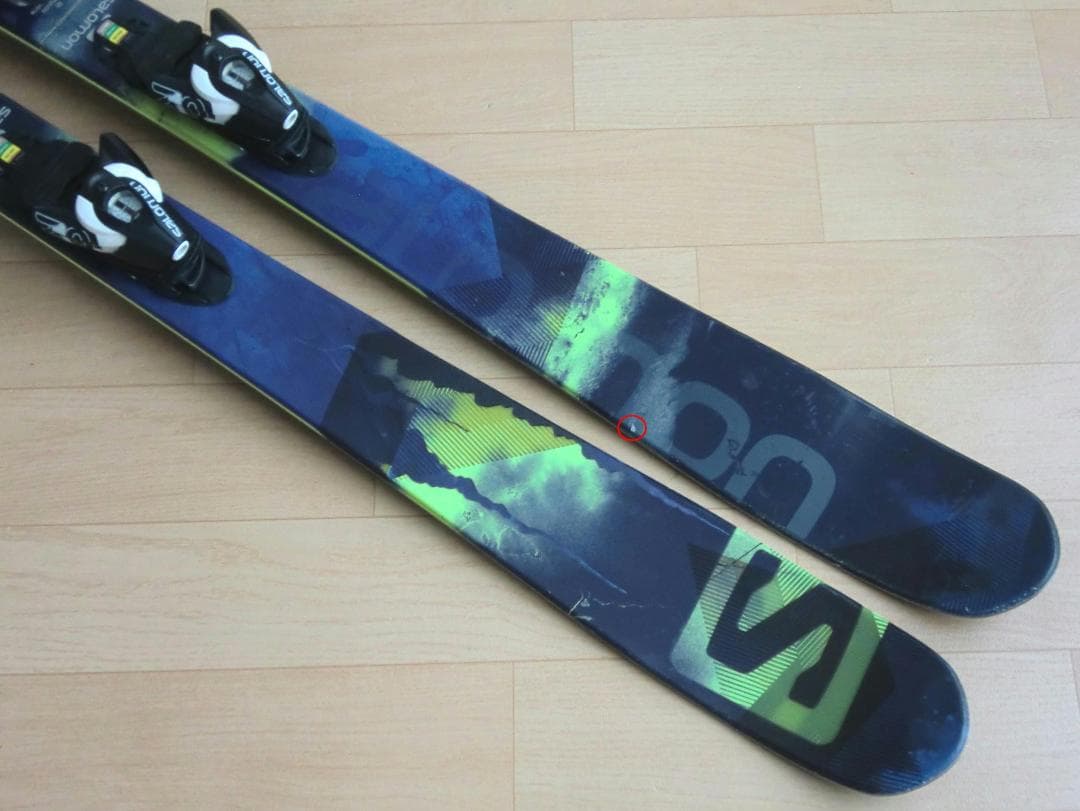 ■■送料無料■サロモン■Q85■フリースキー■167cm■調整ビン付■メンテ付■