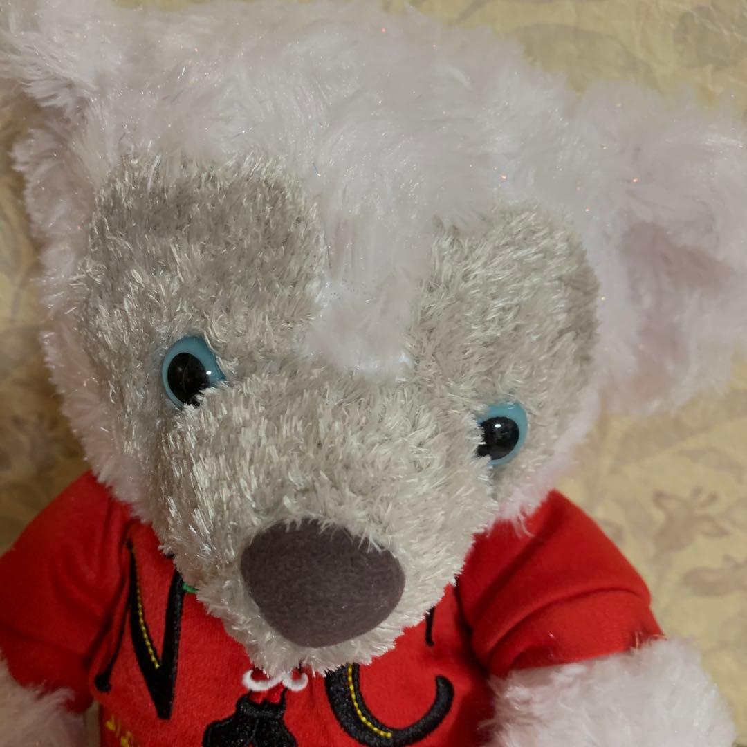 ディズニー WDW 海外 ホワイト ダッフィー 2007 ぬいぐるみ クリスマス