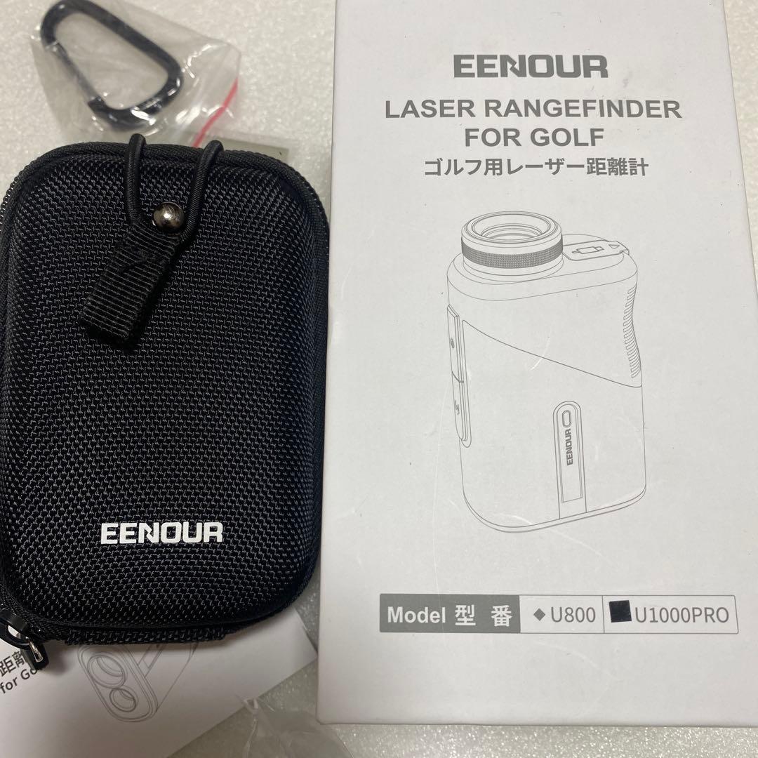 o*n様 送料無料　ゴルフ用レーザー距離計EENOUR U1000PRO ブラッ