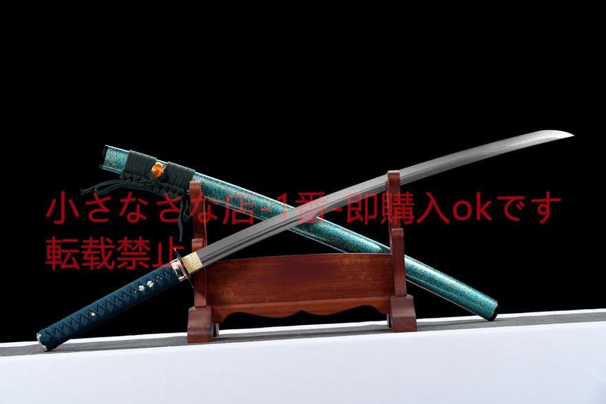 紋鋼小烏丸『夕影の侍』武具　刀装具　日本刀　模造刀 居合刀 御物 太刀 無銘