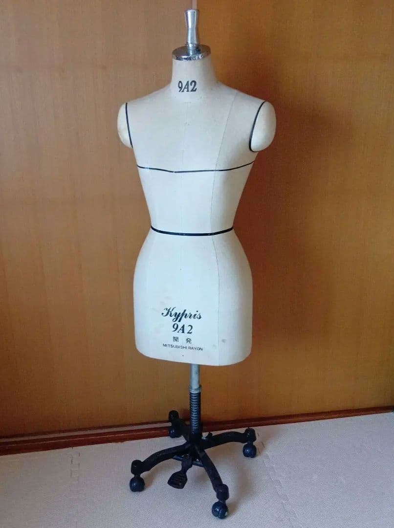 レア✨️希少　レトロ　トルソー　三菱　Kypris　942　裁縫　マネキン　昭和