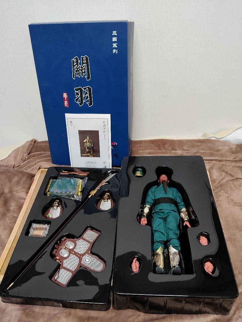 三国志.[関羽雲長]1/6.HOTToys.希少品!