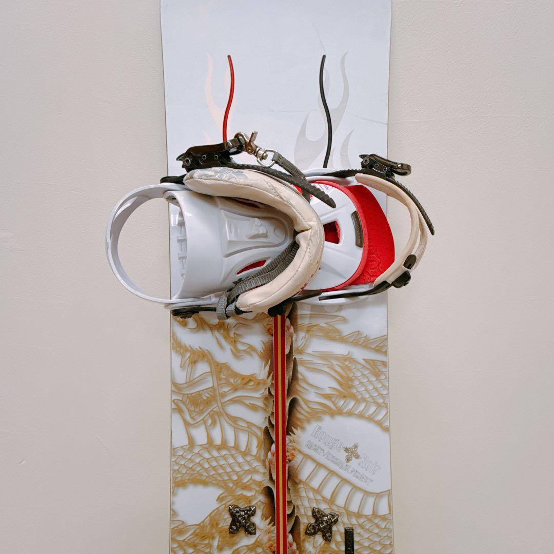 【GACKT×キスマークコラボ】ルージュノワール　スノーボードセット　151cm