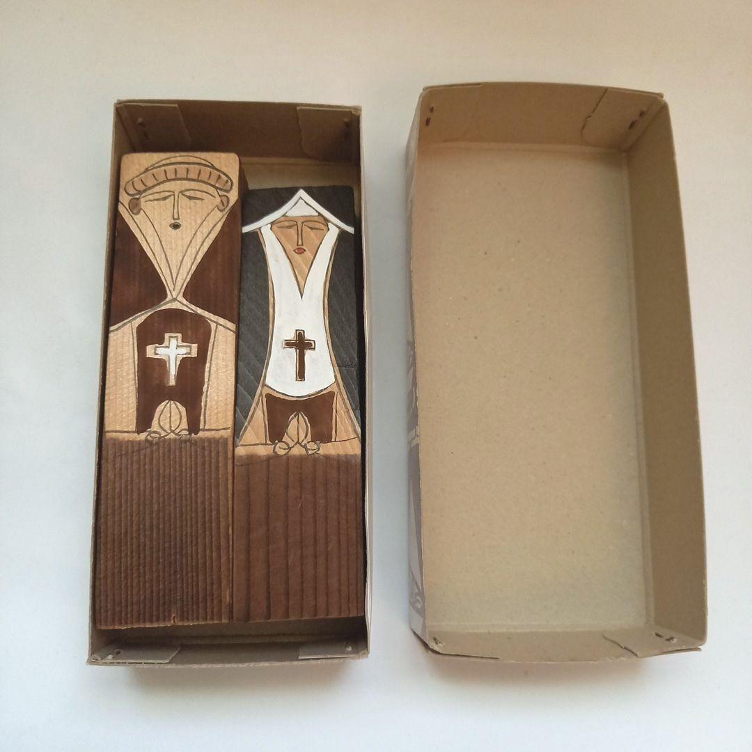 土龍　こけし　根本勲　修道士　修道女　民芸　函館トラピスト