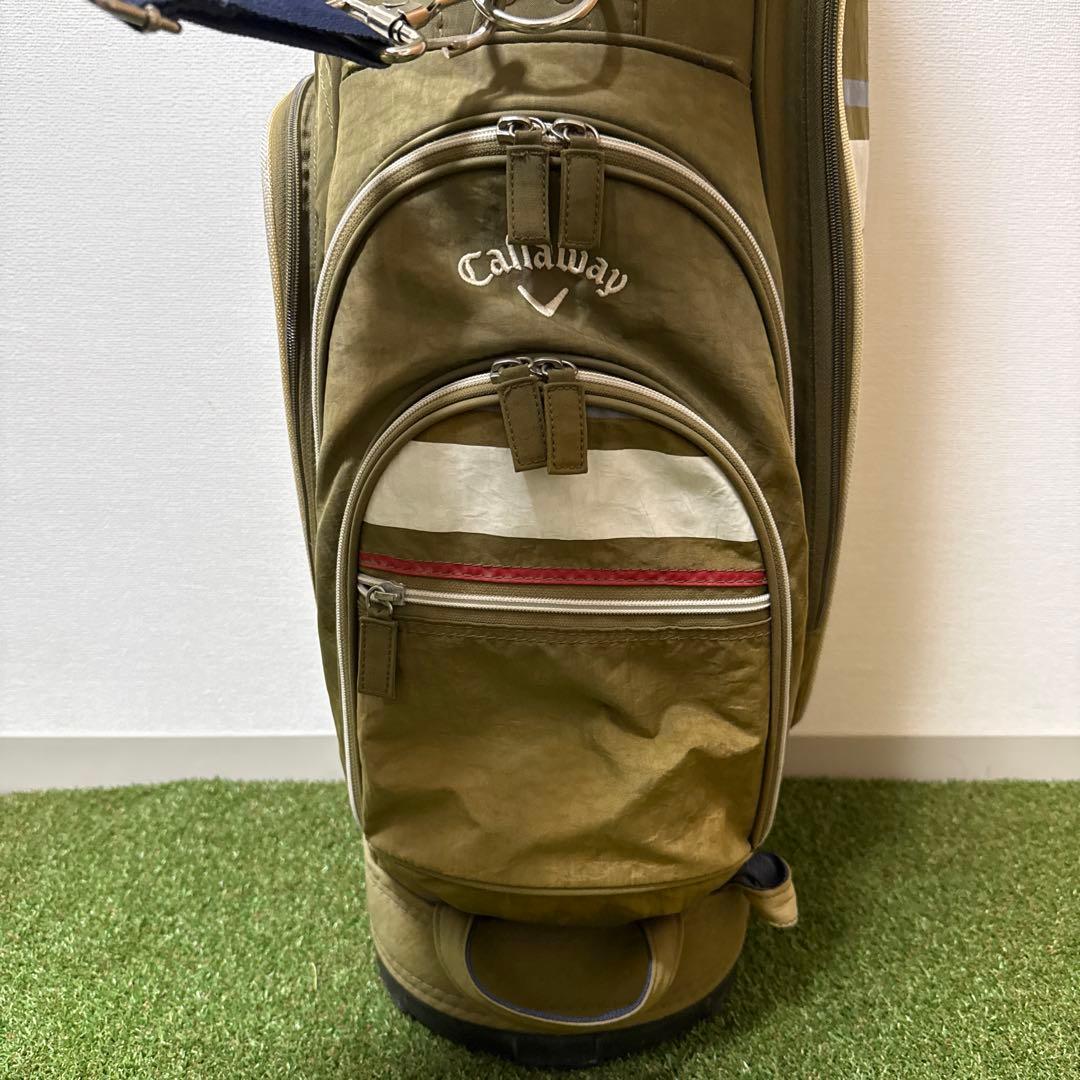 Callaway キャロウェイ カーキ キャディバッグ ゴルフバッグ