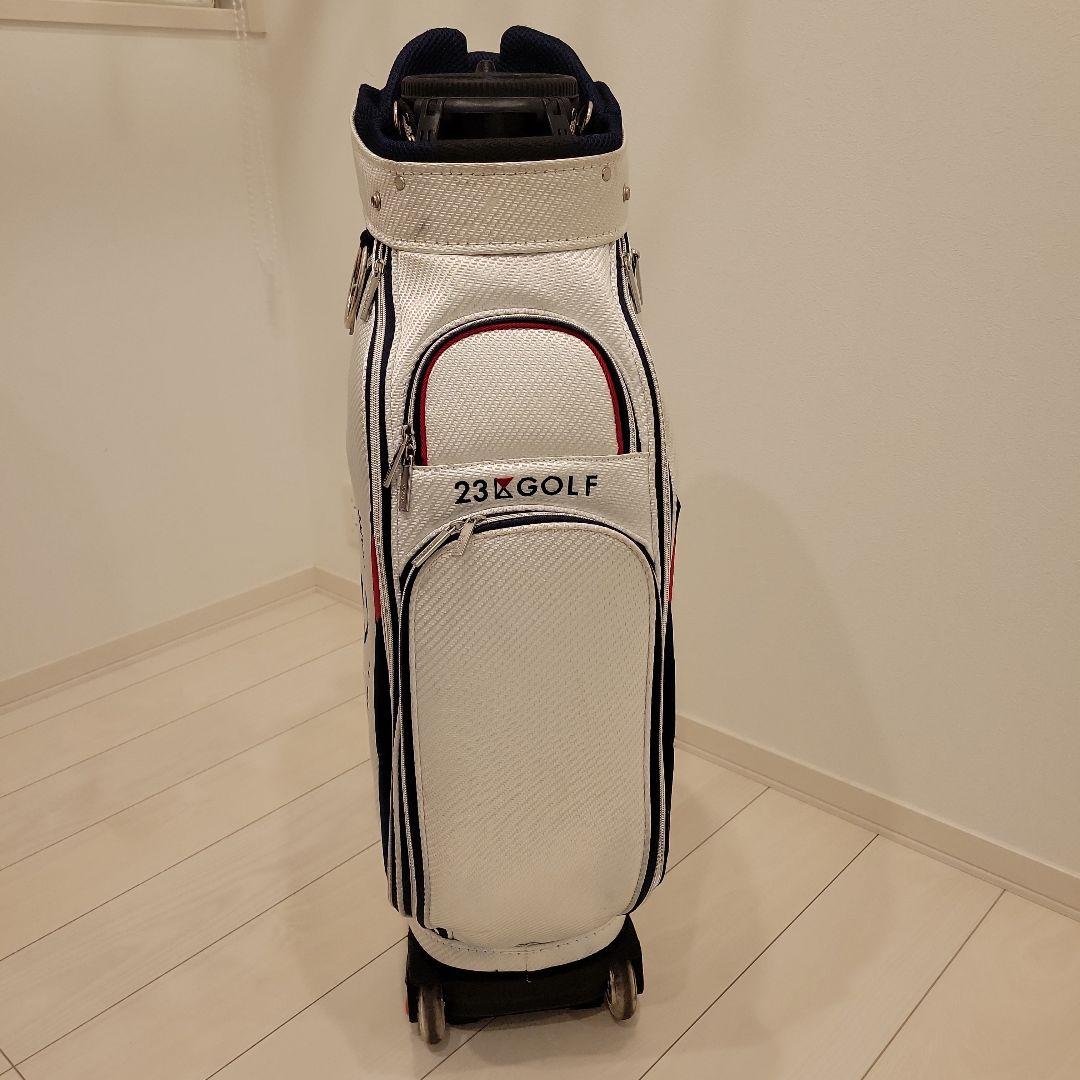 23区GOLF 　キャディバッグ 　ゴルフバッグ　セルフバック内臓　23区