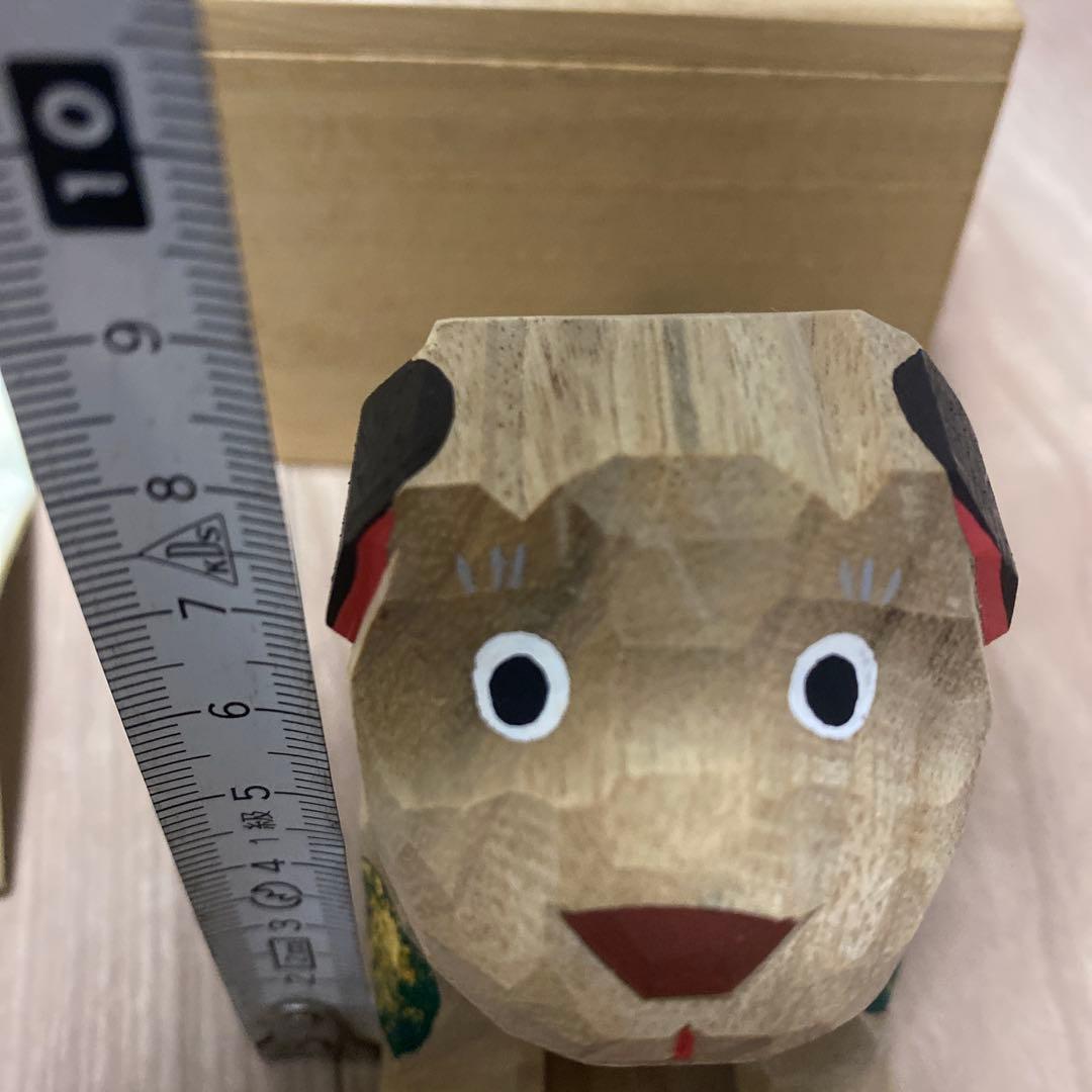 高橋勇二 木製犬の置物　　期間限定値下げ