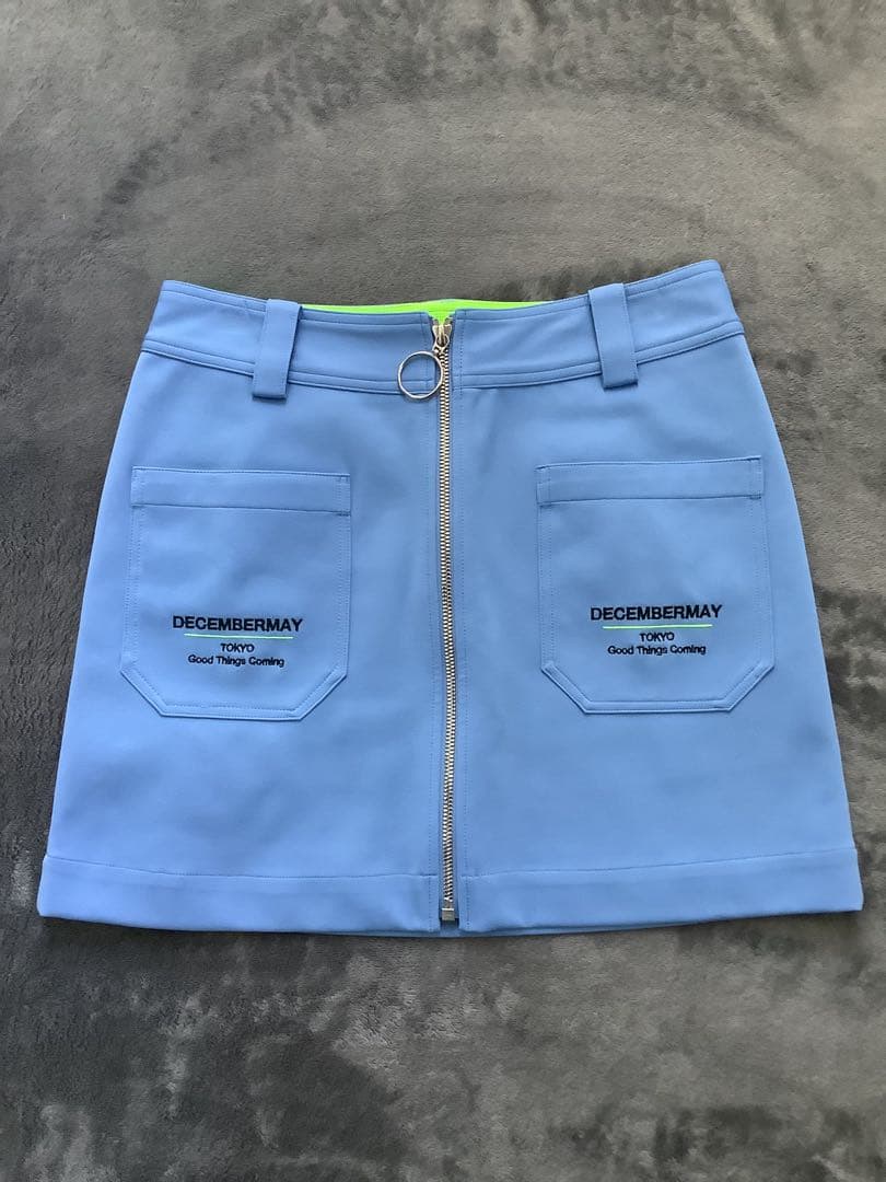 DECEMBERMAY レディース スカート サックス M
