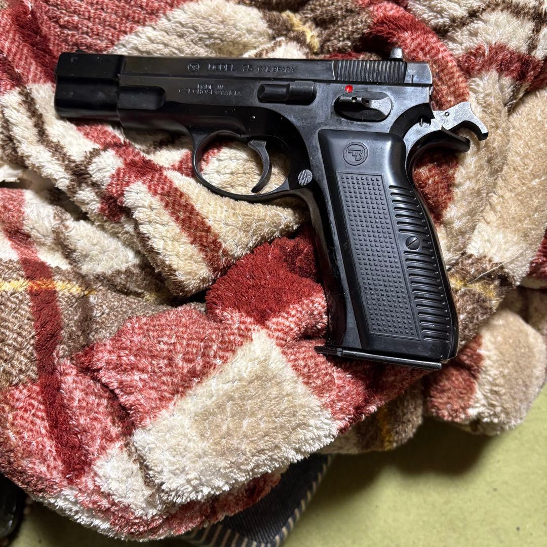 マルシン Cz75 カート式 ABS Wディープブラック（ガスブローバック本体