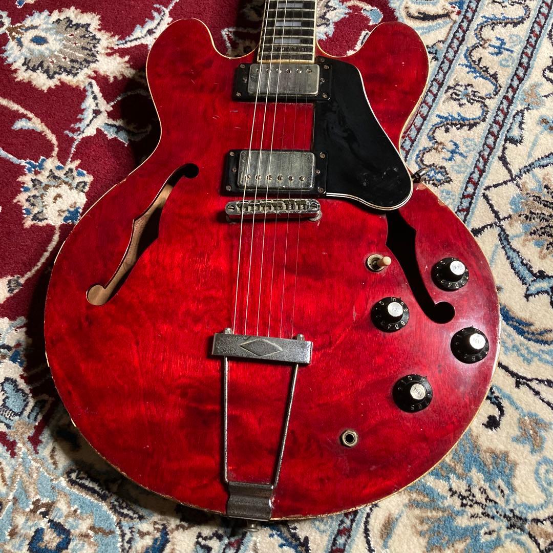 ジャパンヴィンテージ Greco フルアコギター SA-550 1977年製