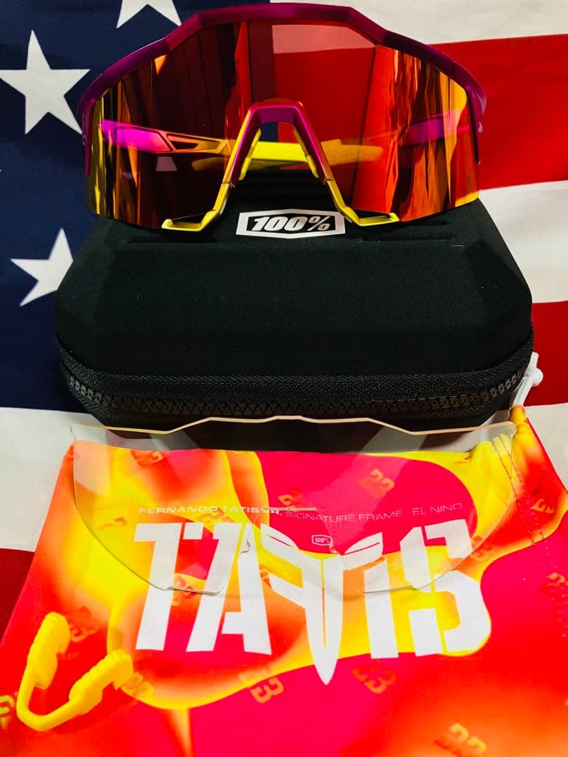 【限定】100% Speedcraft サングラス タティスJr. モデル