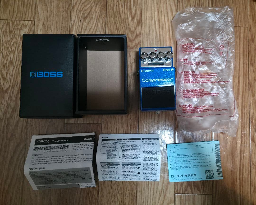 BOSS CP-1X Compressor 箱・説明書・保証書付 動作確認済