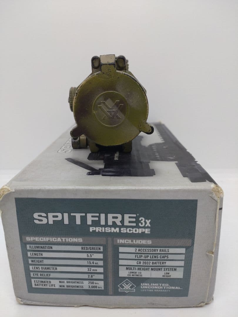 VORTEX　3倍プリズムスコープ　SPITFIRE