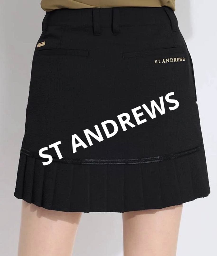 未使用級　St. ANDREWS セントアンドリューズ　プリーツ　スカート
