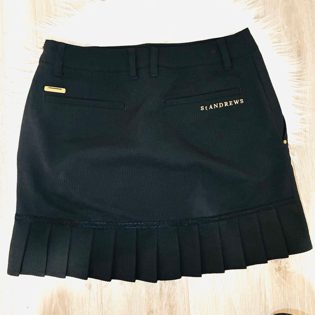 未使用級　St. ANDREWS セントアンドリューズ　プリーツ　スカート