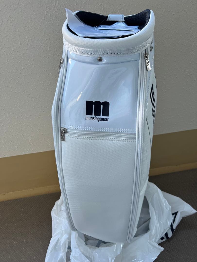 munsingwear ゴルフバッグ ホワイト