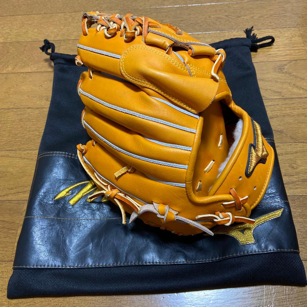 ミズノプロ 軟式グローブ 収納袋付き